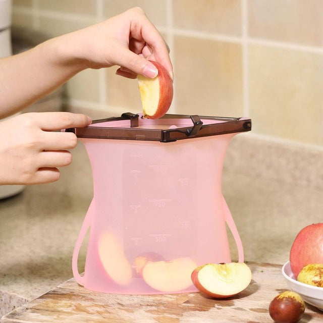 Reusable Silicone Food Storage Bag