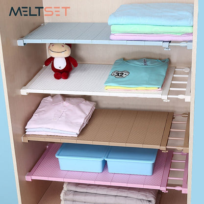 AdjustableCloset Organizer Shelf For Bathroom/Kitchen/Garage|HomesFan