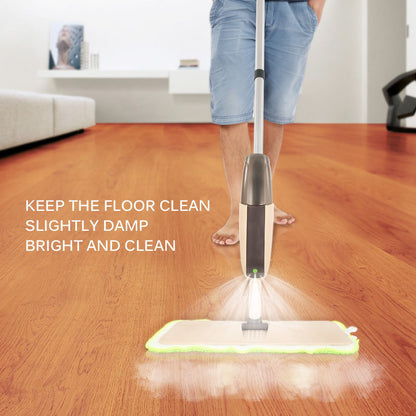 Super Mop with Auto Spray ( No Electricity or Batteries Required)