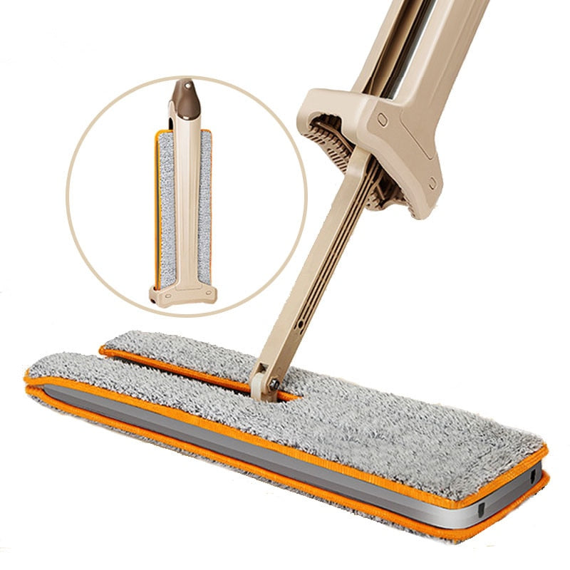 Double Sided Telescopic Flat Mop