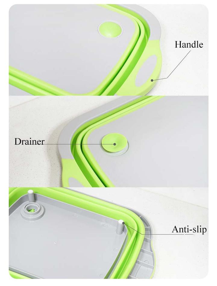 Multi-purpose Foldable Silicone Cutting Board